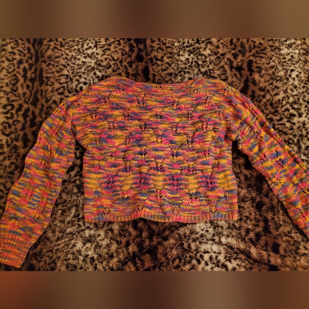 Wild fable multicolored sweater